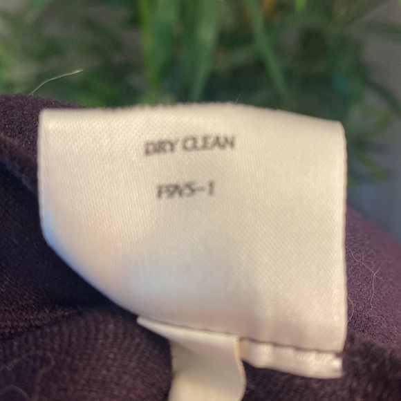 Eileen Fisher - purple sweater coat - size large - Picture 8 of 8